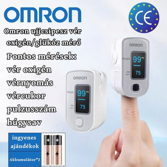 Az Omron rögzíthető pulzoximéterei és vércukormérői mérik a vércukorszintet és az oxigént
